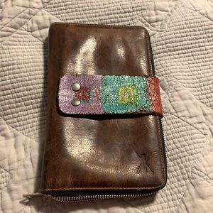 Katie Kalasi leather wallet